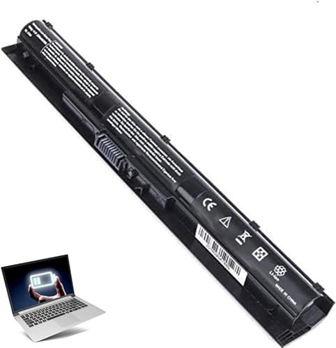 800049-001 KI04 Laptop Battery for HP Pavilion 17-G 15-AB 14-AB Series 17-g121wm 17-g122ds 17-g119dx 17-g113dx 17-g102tx 17-g103dx 15-an050nr 15-ab038tx 15-ab157nr 15-ab292nr 14-ab006tu[2600mAh 14.8V]