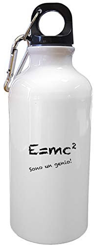 My Custom Style Borraccia#Scuola - Formula#Alluminio Bianca 420ml