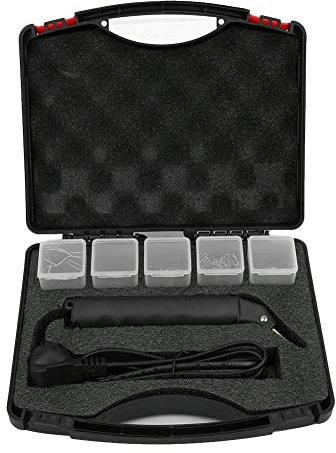 Saldatore per Plastica, EVE 01 Kit di Riparazione Paraurti per auto per Cucitrice a caldo Carrozzeria Parafango Carenatura per saldatore Pistola Saldatura professionale Riparazione macchina