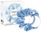 Bellody® Scrunchies Samt – Samtig weich, starker Halt, Velvet Look, exklusive Farben (1 Stück - Seychelles Blue) - Haargummi Scrunchie in Blau