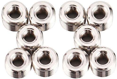 Selbstschneidender Gewindeeinsatz, Außengewinde Innengewinde Reduziermutter Innengewinde M3x0.5mm Außengewinde M6x1.0mm