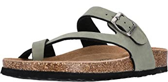 CRUZ Damen Zehentrenner HARDINBURG 3011 Deep Lichen Green 36