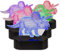 MIK funshopping 3D-Leuchte Nachtlicht 3D Effekt-Lampe mit Farbwechsel, 20cm hoch (Triceratops)