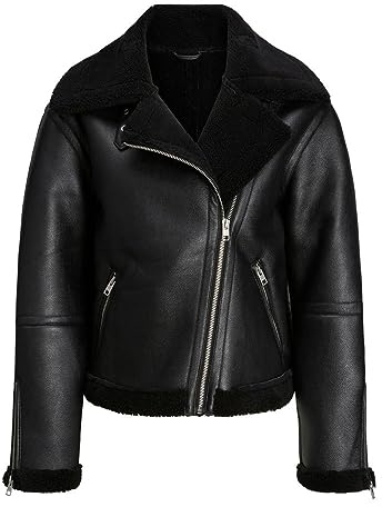 JJXX Jxlee Aviator Faux Shearling Jkt Otw Sn Giacca Donna