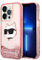 KARL LAGERFELD KLHCP14LLNCHCP Hülle für iPhone 14 Pro 6,1 Rosa hardcase Glitter