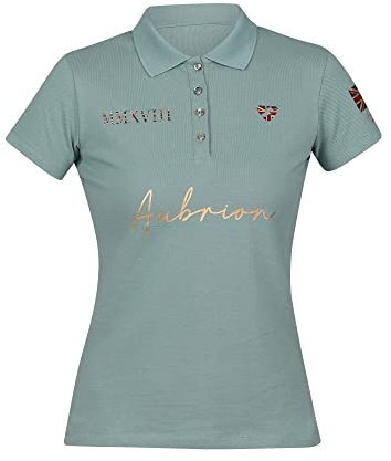 Aubrion Shires Team Womens Polo Shirt - Sage Large