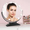 Miroir Maquillage avec éclairage Fonction de Charge inductive Miroir Hollywood avec Haut-Parleur Bluetooth Miroir Maquillage avec lumière 10 Lampes LED Station de Charg-50cm - Noir