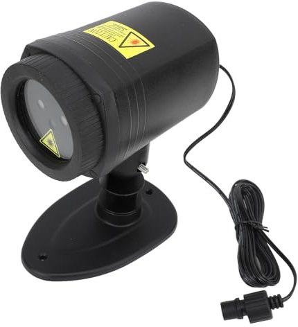 Potente Proiettore di Luce RGB con Telecomando, Impermeabile per Feste All'aperto, Proiezione Multifunzionale, Costruzione Durevole