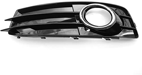 WinkWave Frontstoßstange Grill Nebelscheinwerfer Zierblende Links Nebelscheinwerfer Lampenabdeckung Grill Ersatz für Audi A3 8P S-line 09-12