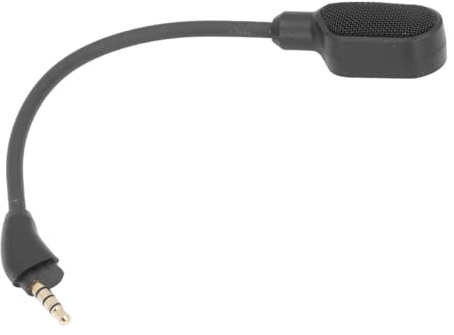 Plyisty Mikrofonersatz für Cloud III, Abnehmbarer 3,5-mm-Mikrofongalgen, 360° Biegsamer Mikrofongalgen für Cloud III Gaming-Headset-Mikrofon
