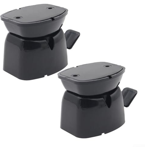 Caravan Door Retainer Catch,Door Retainer Catch,Door Lever Door Stop Holder For Caravans, Campervans, Motorhomes, And Trailers(2PC Black)