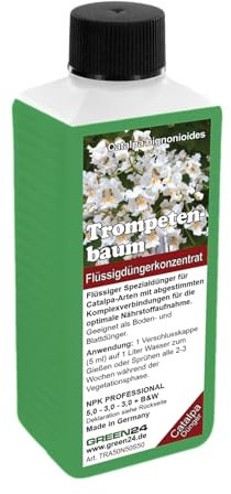 Trompetenbaum-Dünger 250 ml Catalpa bignonioides NPK Flüssigdünger für gesunden Wuchs und Blütenpracht