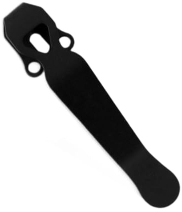 Harilla Deep Carry -Taschenclip -Schlüsselketten -Gürtel -Clip Enhanced Carry Erlebnis Metall Mehrzweck Fithies Schlüsselhalter, Schwarz