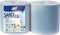 Sandi - Rollos de papel industrial, 3 capas, color azul, gofrado, 2 rollos de 500 tiras, celulosa pura