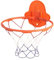 Basketballkorb Indoor/Outdoor - Komfortabel Basketballkorb-Ring | 32cm Basketballkorbnetz Und Wandbefestigungen | Stille Basketball Für Kinder, Jugendliche & Erwachsene