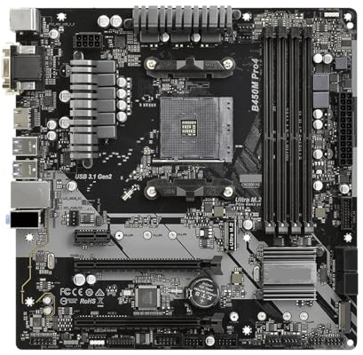 B450 B450M Motherboard B450M Pro4 AM4 64GB DDR4 Micro ATX 2xM.2 support 5600 5700 3600 5500 3400 2400 cpu