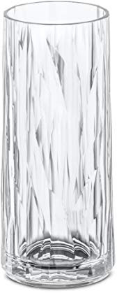 Koziol 3403535 Club No. 3 Long Drink in vetro, Superglas, trasparente