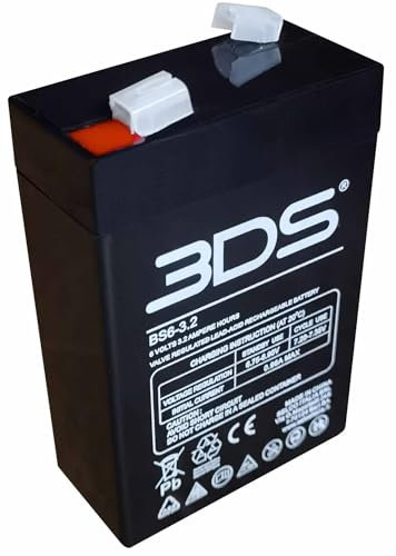 Bds Battery Agm 6v 3.2ah T1