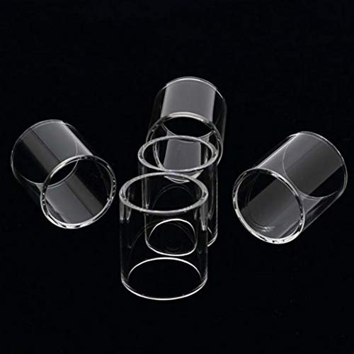 Denghui-ec, 2 Pezzi Tubo di Vetro per cleito 120 / PRO/Merlin Mini/Sirena 2 / Faraone Mini/MELO RT/Melo 4 D25 / ijust 2 / ijust 3 / Ammit Dual/Creed/Combo / TFV12, Niente Tabacco o nicoti