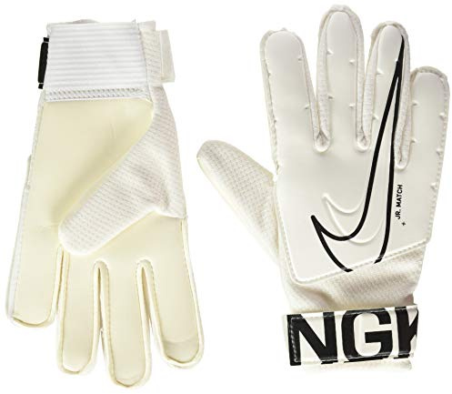 Nike Kinder Handschuh GK Match JR-FA19, White/Black, 6, GS3883