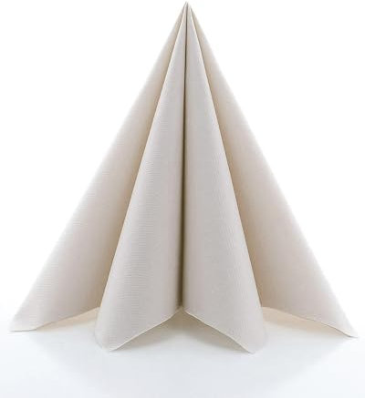 Sovie HORECA Servietten Pebblestone aus Linclass Airlaid, hochwertige Einwegservietten ideal für Hochzeit & Partys, 40 x 40 cm, 50 Stück