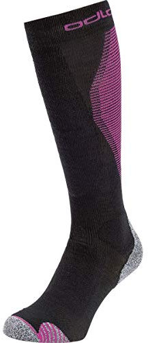 Odlo Calzini unisex Active Warm Pro Nero - giacinto viola M