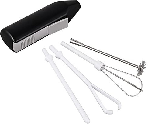 Norpro Cordless Mini Mixer, 5 Piece Set, Black