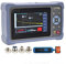 QIIRUN OTDR Messgerät 1310/1550nm 26/24dB mit 4,3-Zoll-Touchscreen, 11-in-1 OTDR Single Mode mit VFL OPM OLS Event Map RJ45, FC/UPC SC ST LC-Anschlüsse Inklusive (NK4000D)