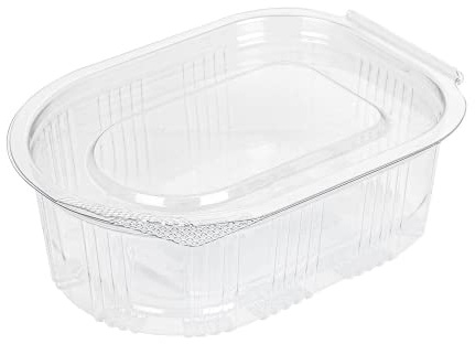 50 Stück - kleine Tassen + Einbaudeckel 50 ml 7,5 x 5,5 x 2,5 cm, transparent