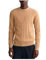GANT Herren Cotton Cable C-Neck Pullover, Khaki Mel, XL