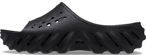 Crocs Unisex Echo Slide Sandal, Black, 5 US Men