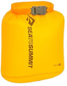 Sea to Summit - Ultra-SIL Dry Bag XS 3L - wasserdichte Aufbewahrung - Rollverschluss & Patentierte Field Repair-Schnalle - Ultra-SIL-Gewebe - Wandern - 17.1 x 14 x 20.7cm - Zinnia Yellow - 30g