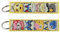 Pinstant Animal Crossing Videospiel Schlüsselanhänger Kette Schlüsselanhänger Ring, Schwarz, 13 cm