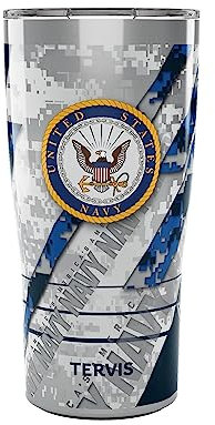 Tervis Navy Digi Camo Isolierter Becher, Edelstahl