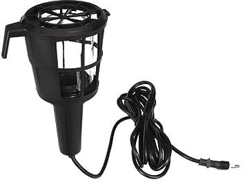 Baladeuse LED avec cage à suspendre, portable, câble de 5 m avec prise