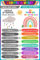 ADOGEO Inspirierendes positives Wachstums-Poster, Therapiebüro-Dekoration, psychische Gesundheit, Motivationsposter für Lehrer, Studenten, Jugendliche, Grundschule, Klassenzimmer, Regeln 40,6 x 61 cm