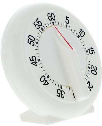CRILSTYLEO Timer Mechanischer manueller Timer 60 Minuten Timing-Tool zum Kochen Küche Eieruhr