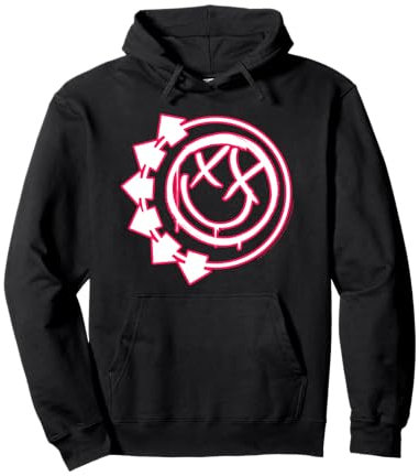 Blink 182 Six Arrow Smile Rock Punk Band Musik Logo Pullover Hoodie