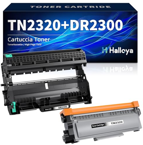 TN2320 Toner DR2300 Trommel Kompatibel für Brother MFC-L2700DW MFC-L2700DN | TN2320 DR2300 Toner für MFC-L2720DW HL-L2340DW HL-L2300D DCP-L2520DW DCP-L2540DN (TN2320+DR2300)