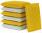 8-Pack Non-Scratch Scrubbing Pads – Silver & Gold – Dual-Sided Sponge Scourers for Cookware, Sink & Bathroom – Easy Grip, Metal-Free & Rust-Resistant