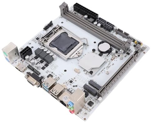 VBESTLIFE Carte Mère B85 ITX, Socket LGA 1150 pour Processeurs Core de 4e et 5e Génération, Double Canal DDR3 1600 MHz, USB 3.0, SATA3.0, Carte Mère de Bureau VGA HDMI