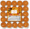 Price's Petali Brand Scented Tealights | 25 Pack Tealights 4 Hour Burn Time | Available in Multiple Scents (Citrus)