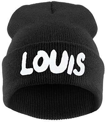 MFAZ Morefaz Ltd Kinder Beanie Mütze Mädchen Jungen Jugendliche Wurm Winter Style Kids Hat Hats SKI Snowboard (Louis)