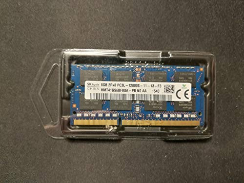 8 GB RAM PC portatile SODIMM HYNIX HMT41GS6BFR8A-PB PC3L-12800S 1600MHz DDR3