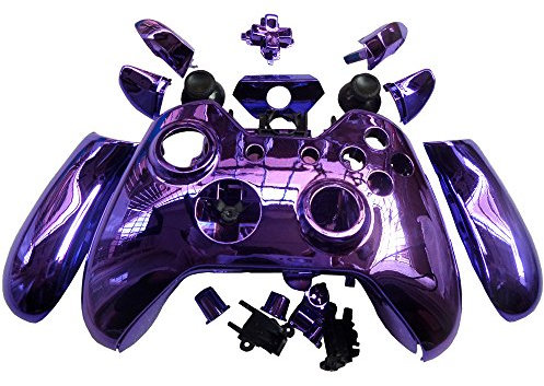 OSTENT Full Controller Shell Gehäuse Gehäuse kompatibel für Microsoft Xbox One Wireless Controller - Farbe Lila
