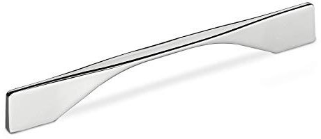 SOTECH Möbelgriff FRANCO BA 160 mm Chrom poliert Aluminium Schrankgriff Küchengriff Türgriff SW44 von SCHÜCO ALU COMPETENCE