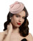 Cizoe Fascinator Hüte für Frauen 20er 50er Jahre Vintage Pillbox Hut Kentucky Derby Fascinators Blume Schleier Hochzeit Tee Party Hut, 11C - Blush Pink, Einheitsgröße