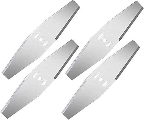 ZCBYBT Carbide Tip Brush Cutter Blades Premium Stainless Steel Trimmer Head for Universal Adapter Kit for Trimmer, Weed Eater,B:blade*4