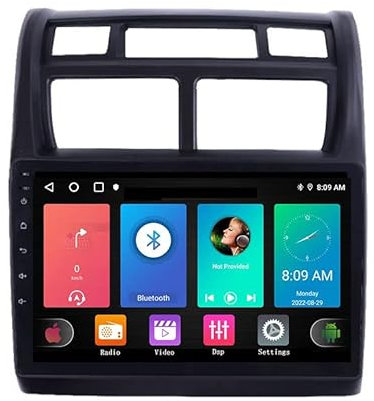 ZYCARE Car Stereo Compatible With KI-A SPORTAGE 2007-2013 2 Din Radio GPS Navigation IPS Touch Screen Multimedia Player Support 4G Wifi Carplay SWC DSP Mirror Link BT(Size:4 core wifi 1G+16G)