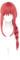 SEIZIS Anime Chainsaw Man Makima Cosplay Wig Long Straight Red Braid Hair Heat Resistant Synthetic Wig for Halloween Party Carnival Nightlife Concerts Weddings 70cm Cosplay Anime Wig Coser